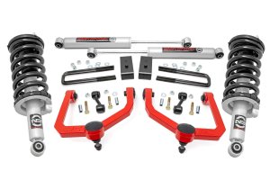 Nissan Titan Suspension Lift Kit - Front + Rear - Rough Country - 3 Inch Lift Kit | N3 Struts & Shocks - '04-'24 Nissan Titan Suspension Lift Kit - Front + Rear - Rough Country - 3 Inch Lift Kit | N3 Struts & Shocks - '04-'24